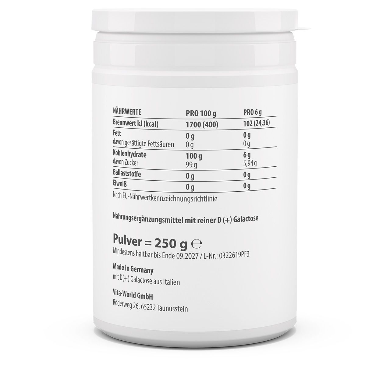 D(+)Galactose (250 g)