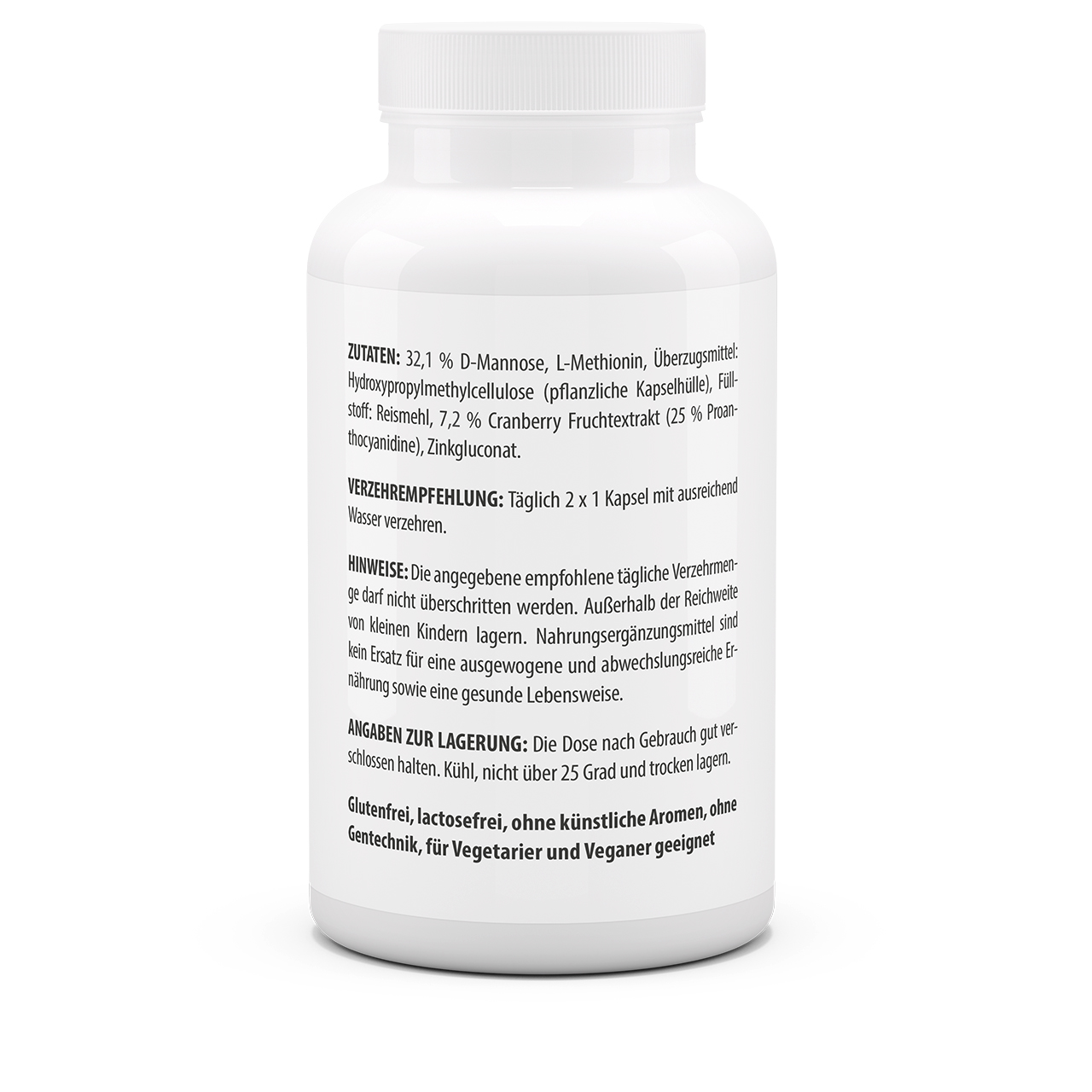 Cranberry + D-Mannose (90 Kps)