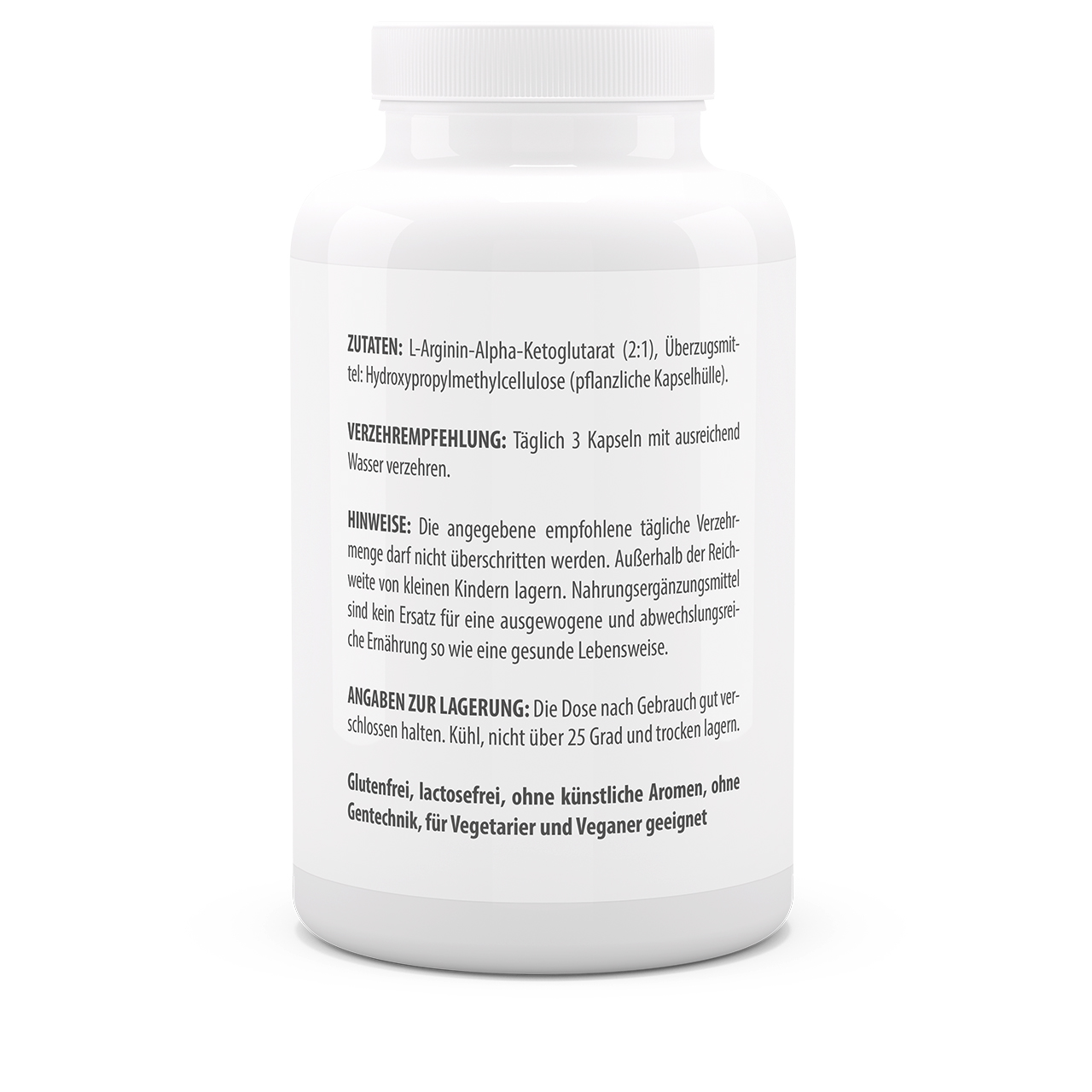 AAKG - L-Arginin-Alpha-Ketoglutarat (120 Kps)
