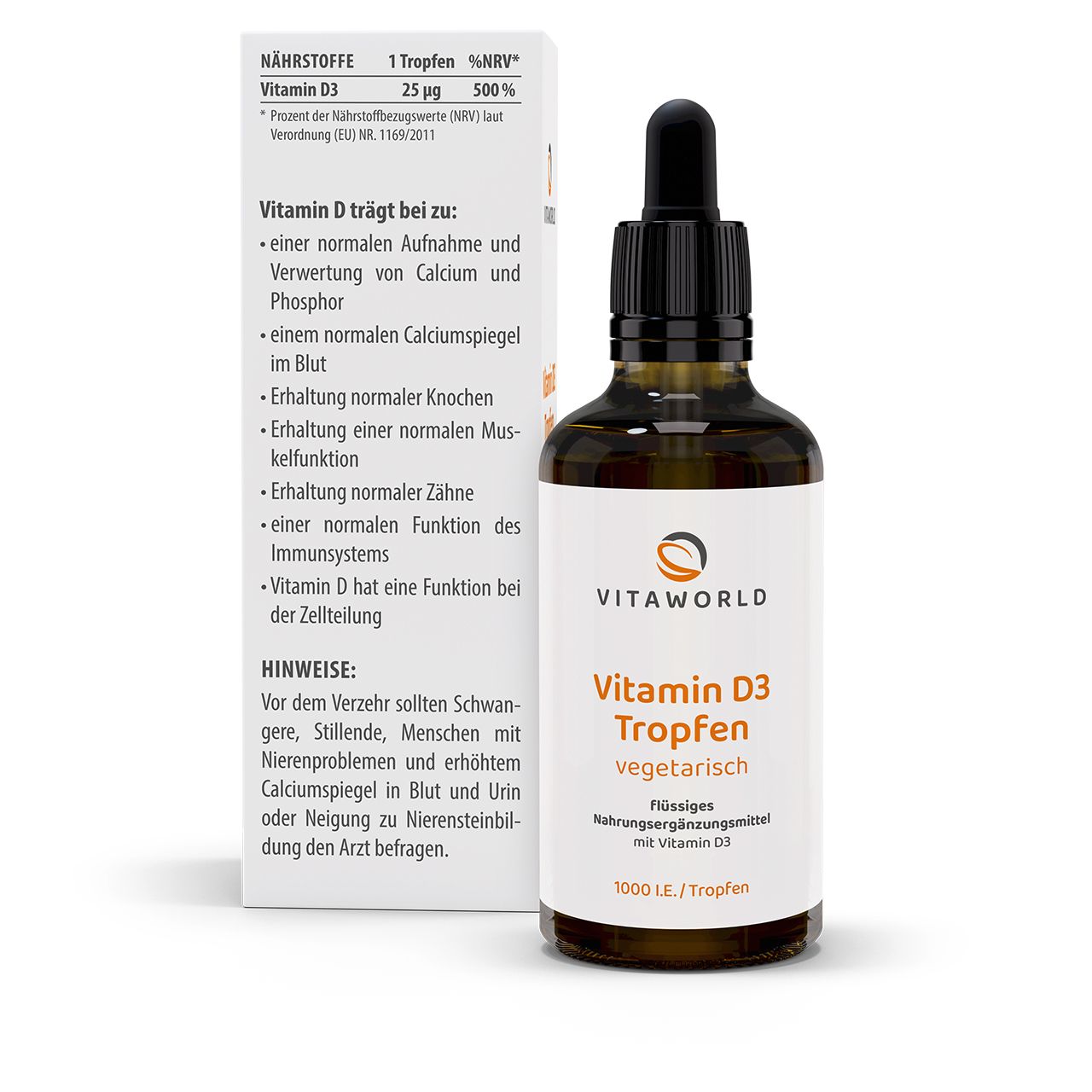 Vitamin D3 Tropfen 1.000 I.E. (50 ml)