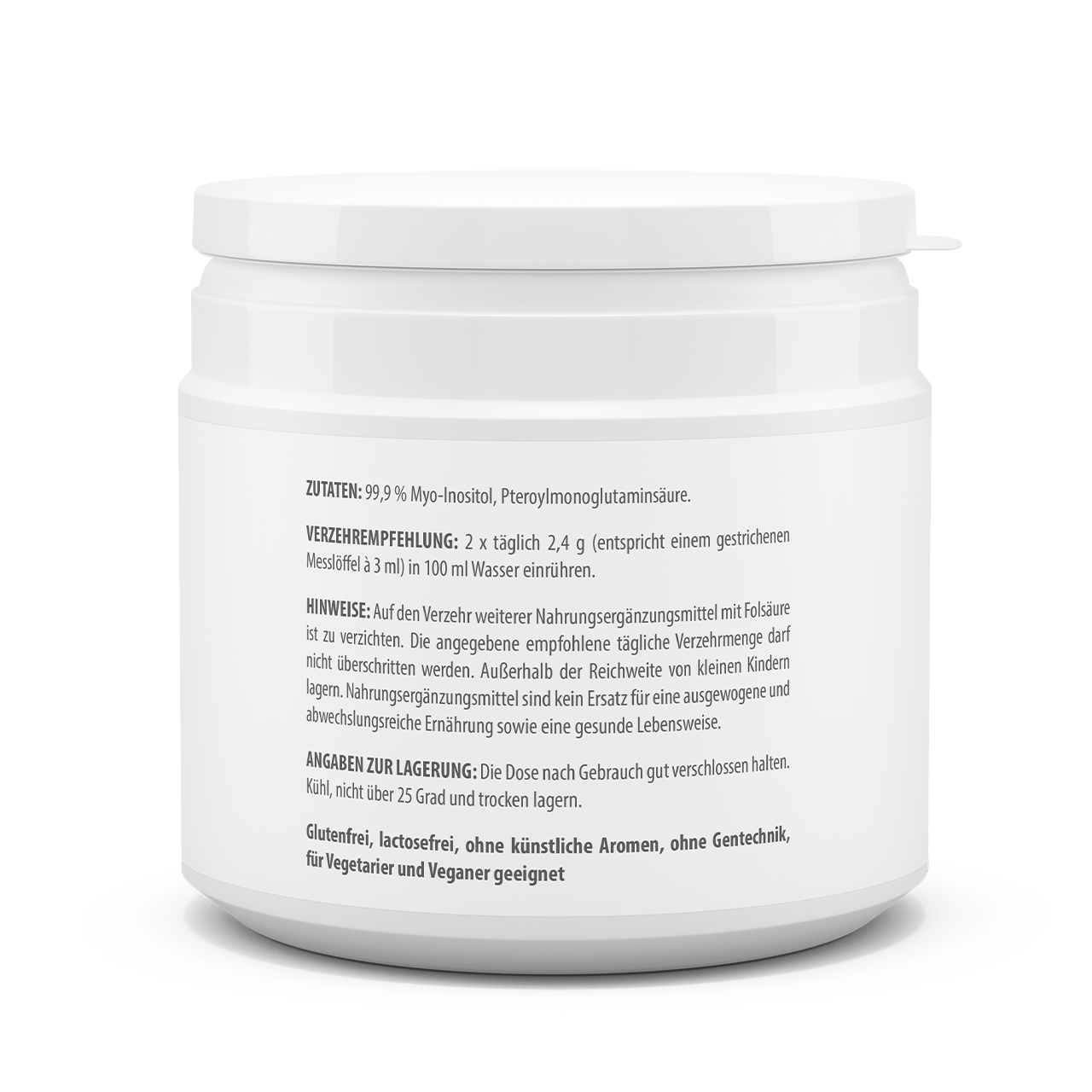 Inositol + Folsäure (200 g)