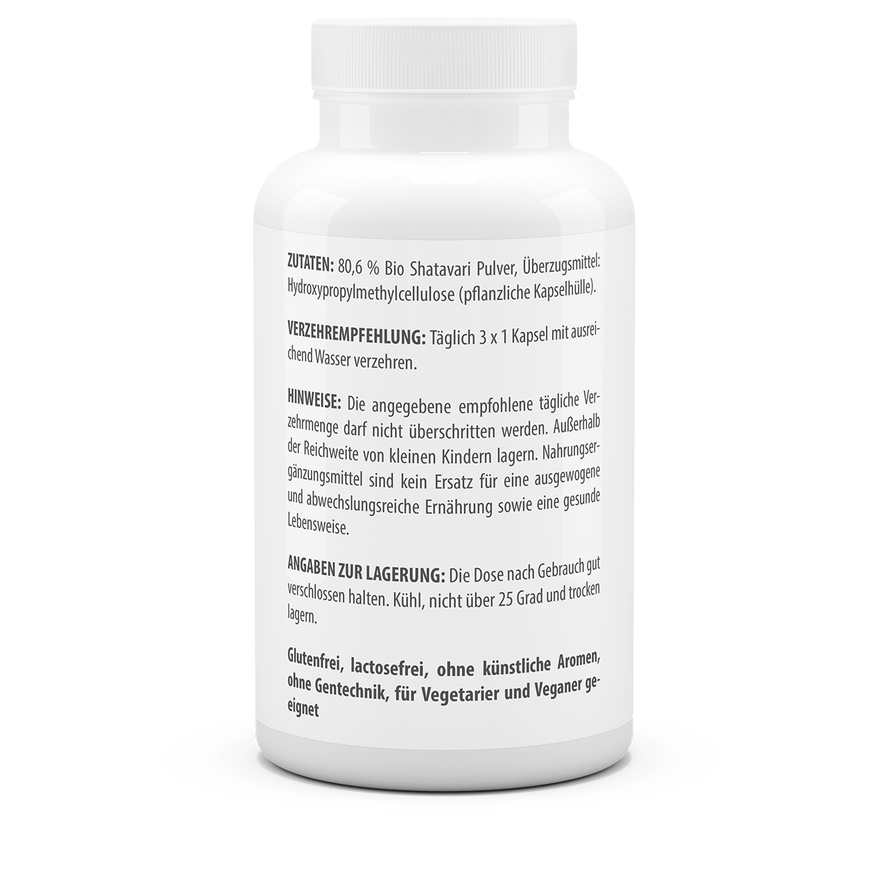 Shatavari 500 mg Bio (180 Kps)