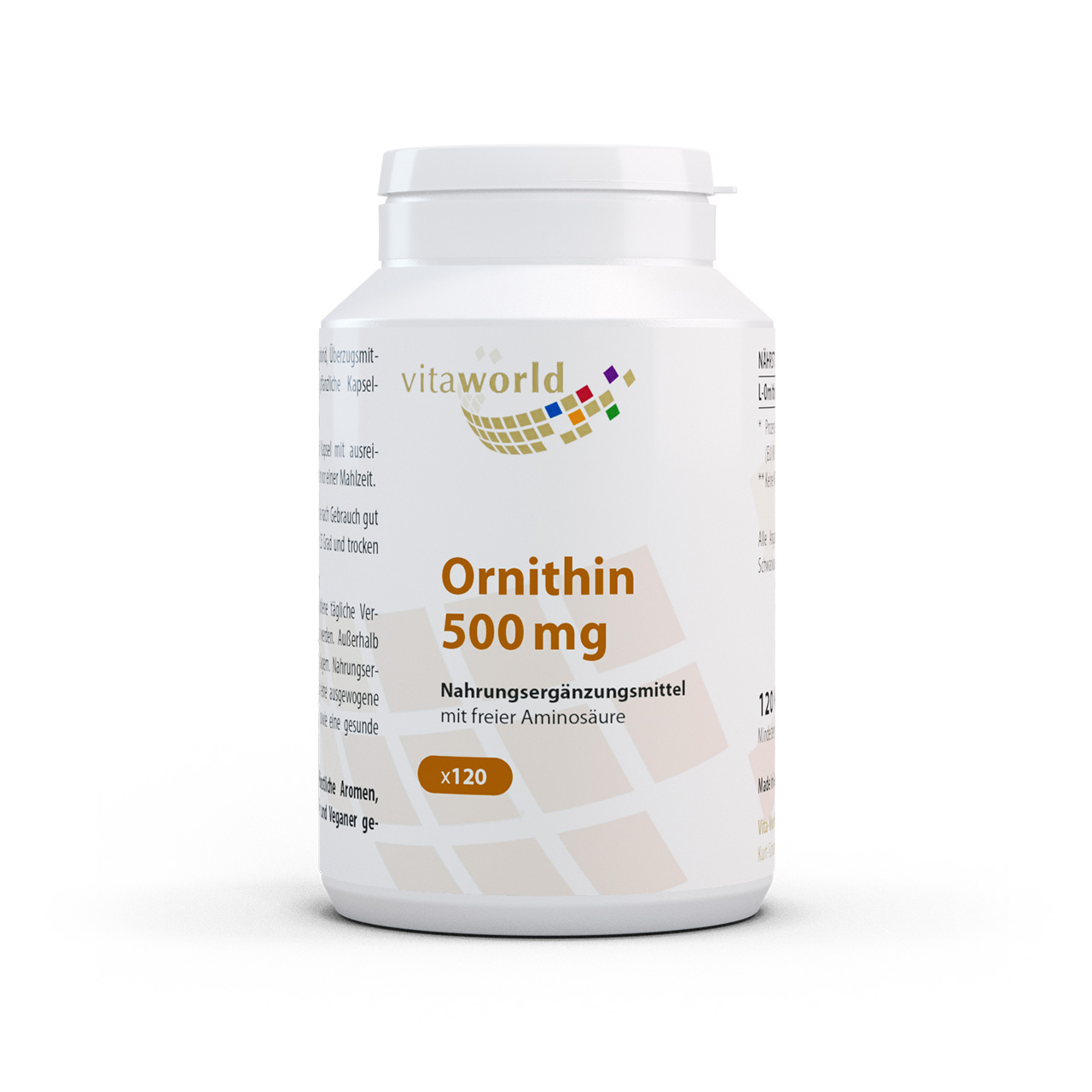 Ornithin 500 mg (120 Kps)
