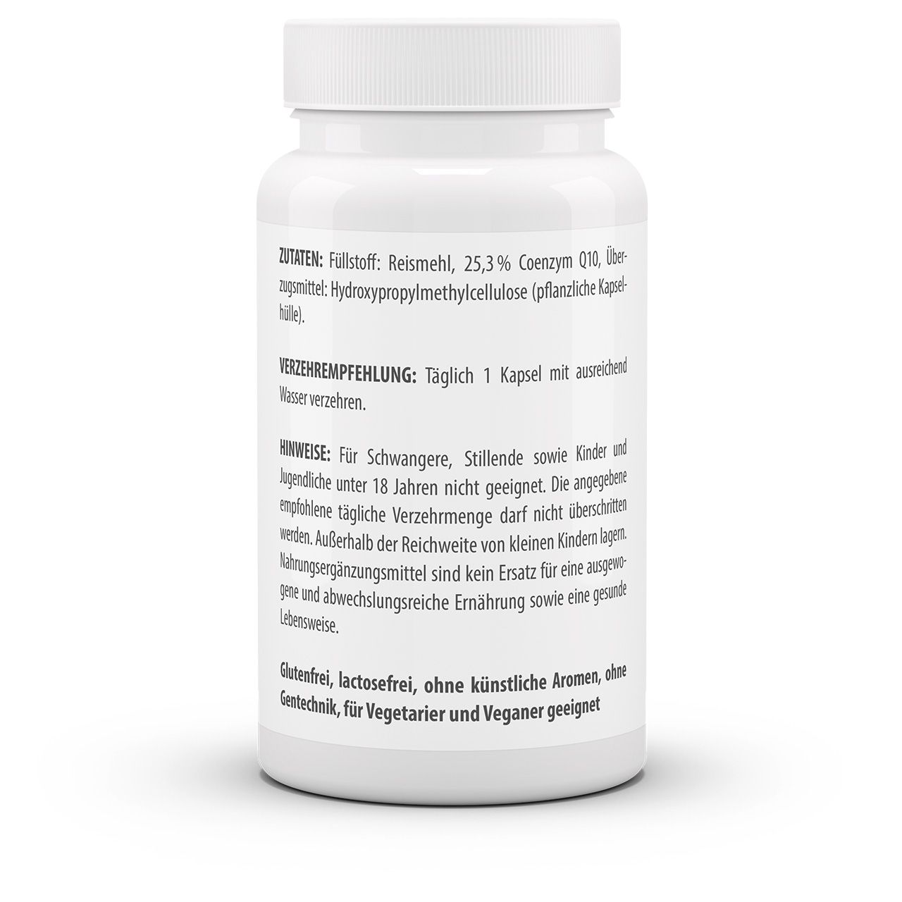 Q10 100 mg Ubichinon (100 Kps)