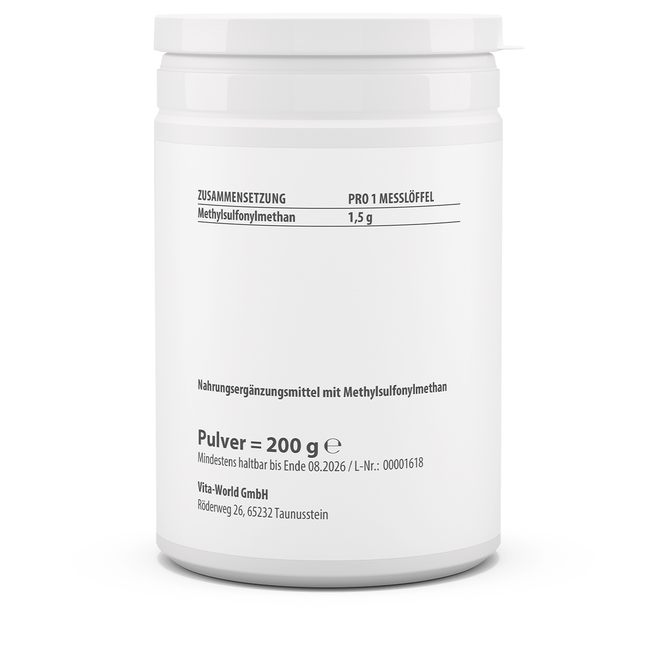 MSM Pulver (200 g)