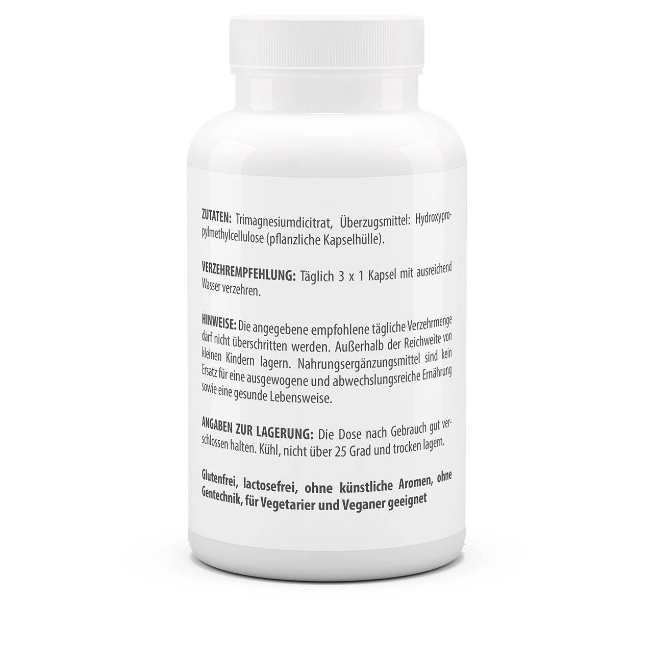 Magnesiumcitrat 125 mg (120 Kps)