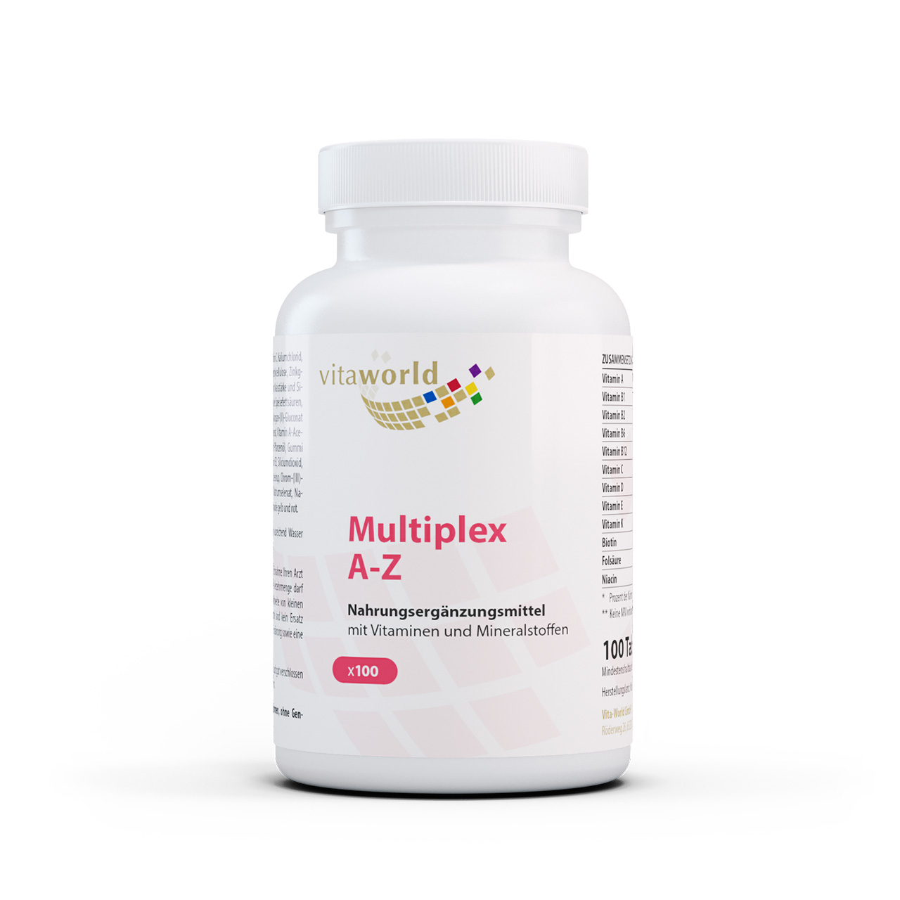 Multiplex Multivitamin A-Z (100 Tbl)