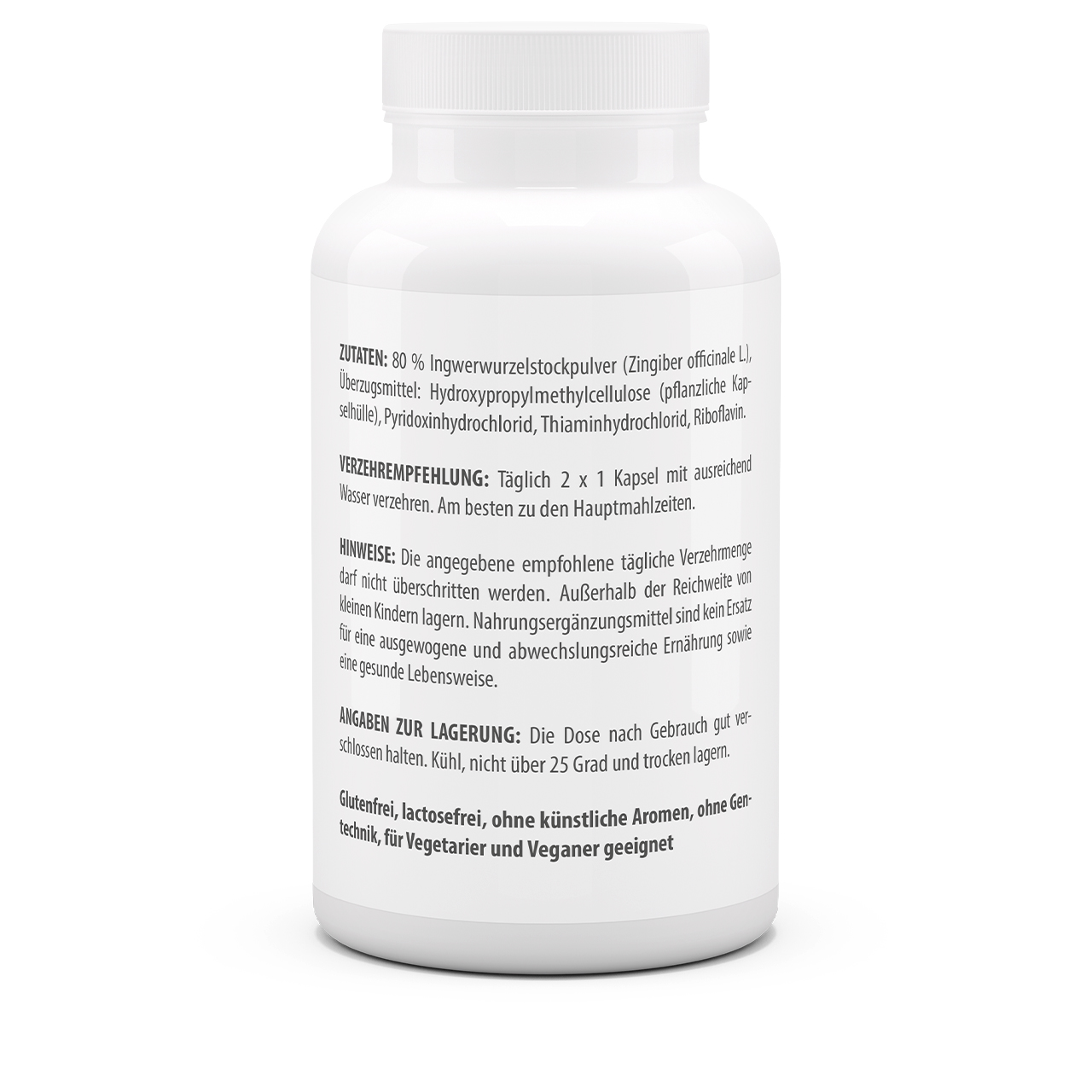 Ingwer 500 mg (120 Kps)