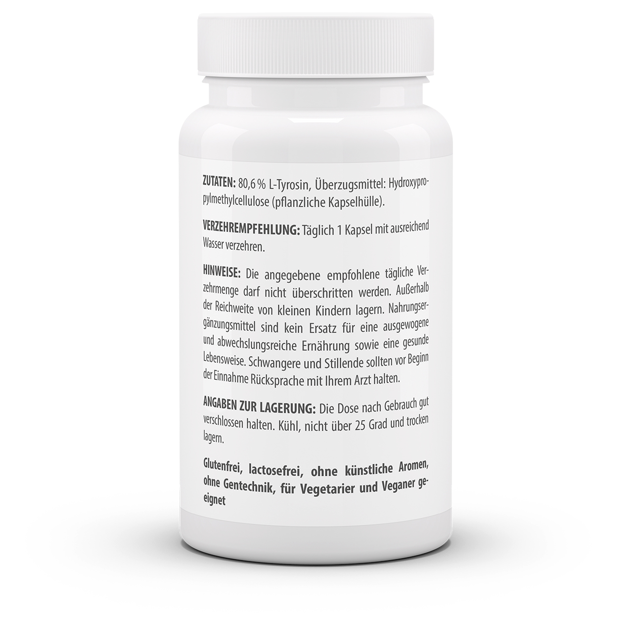 Tyrosin 500 mg (60 Kps)