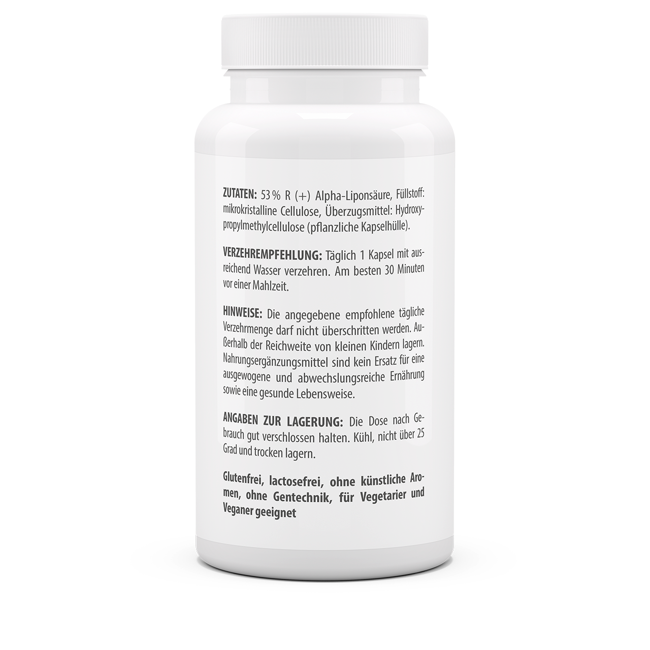 R (+) Alpha-Liponsäure 200 mg (100 Kps)