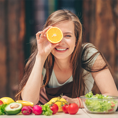 Vitamine für schöne Haut