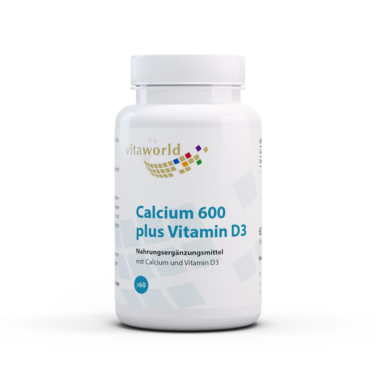 Calcium 600 plus Vitamin D3 (60 Tbl)
