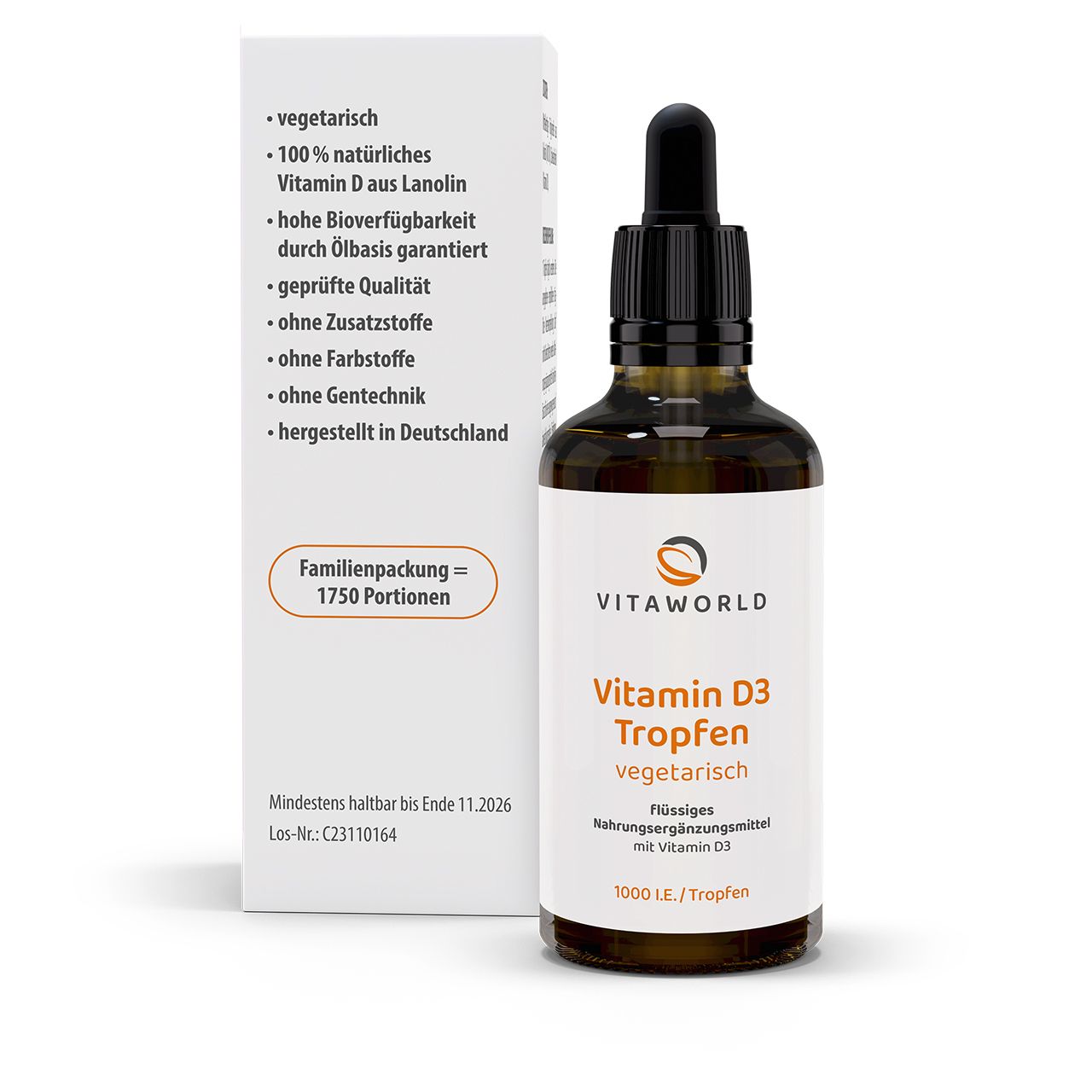 Vitamin D3 Tropfen 1.000 I.E. (50 ml)