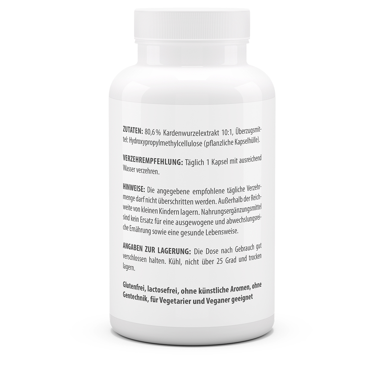 Kardenwurzel Extrakt 500 mg (100 Kps)